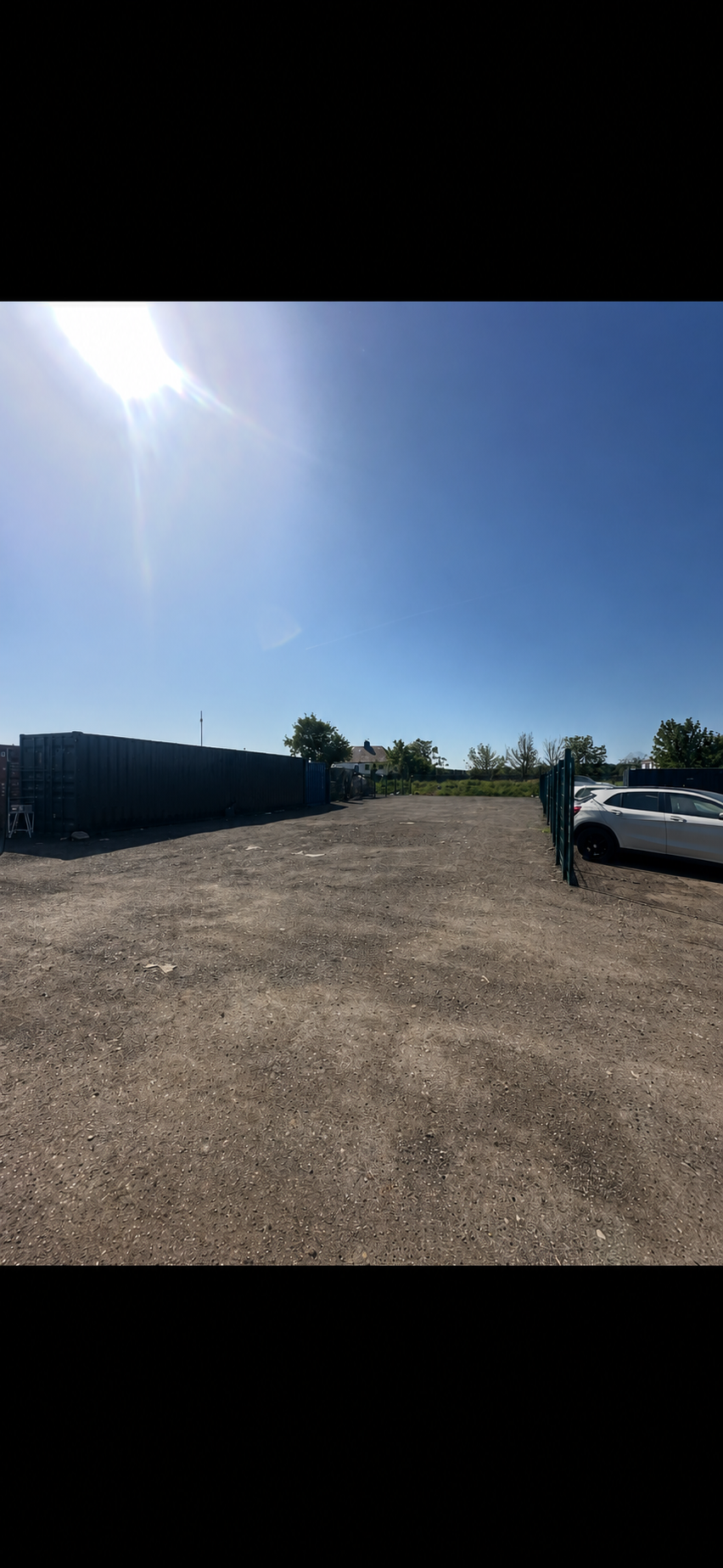 Outdoor commercial yards at Pegasus Warley